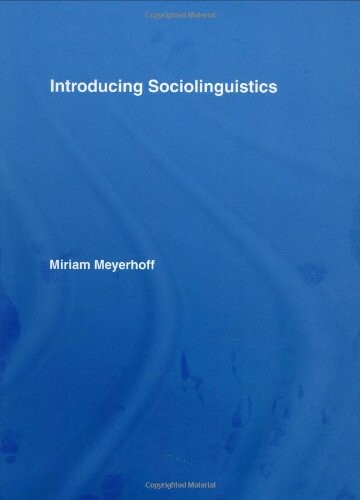 Introducing sociolinguistics
