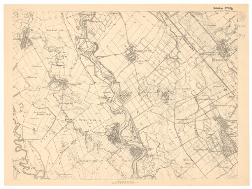 [Veľ. Šurany]. Sektion 4760/3 ; 13-XVIII. SW