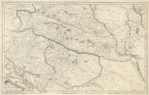 Partie Meridionalle du Rme. de Hongrie tirée de divers Autheurs