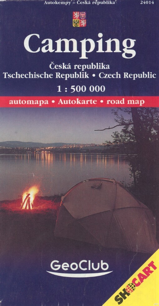 Camping: Česká republika : 1:500 000 : automapa