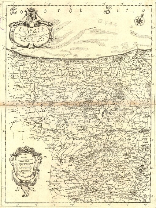 [Atlante Veneto]. Fiandra Parte Occidentale