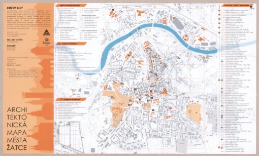 Architektonická mapa města Žatce