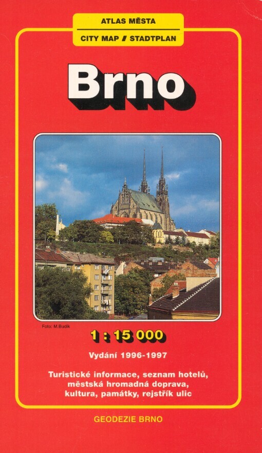 Brno: atlas města : vydání 1996-1997