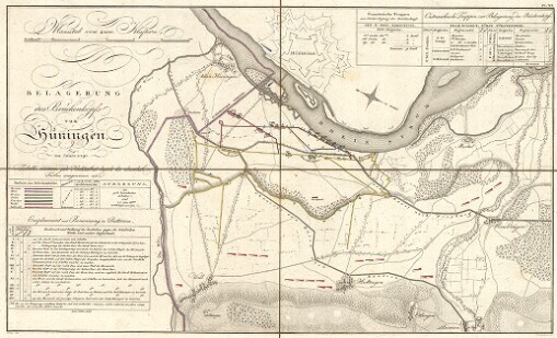 Belagerung des Bruckenkopfs von Hüningen im Jahre 1797