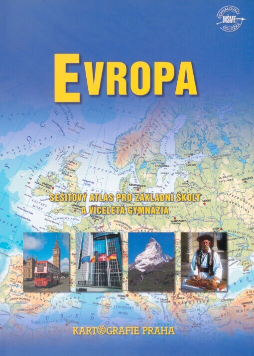 Evropa: sešitový atlas pro základní školy a víceletá gymnázia