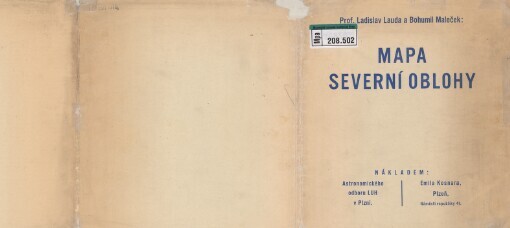 Mapa severní oblohy