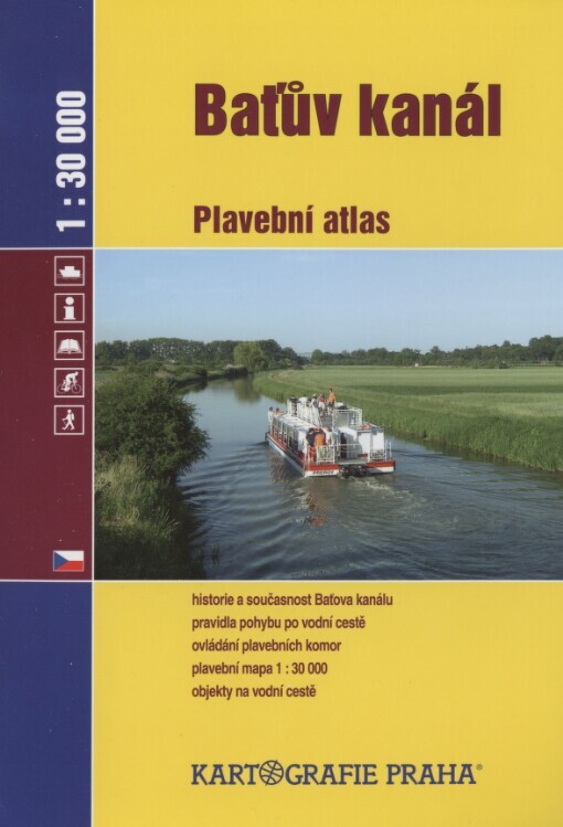 Baťův kanál: plavební atlas