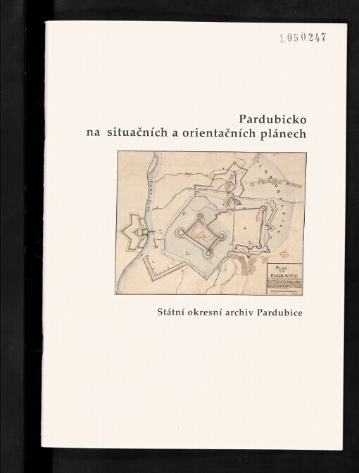 Pardubicko na situačních a orientačních plánech
