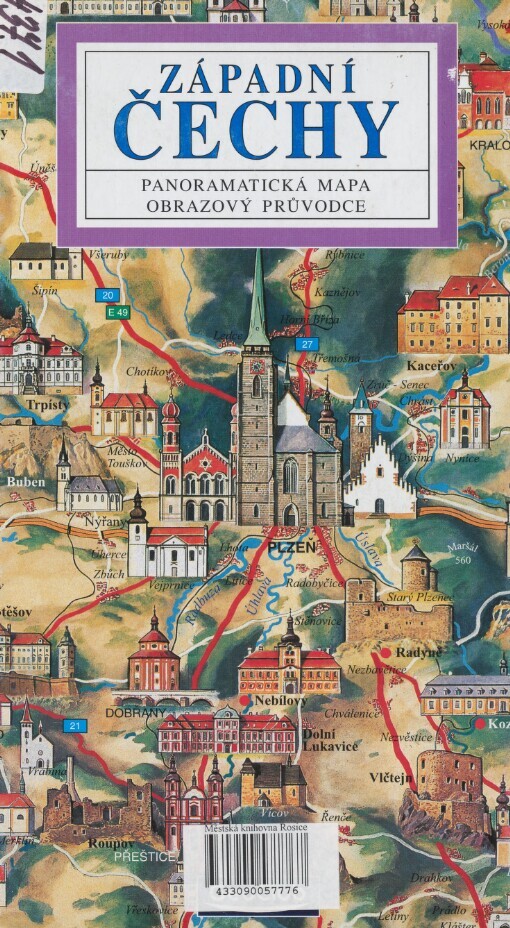 Západní Čechy: panoramatická mapa : obrazový průvodce