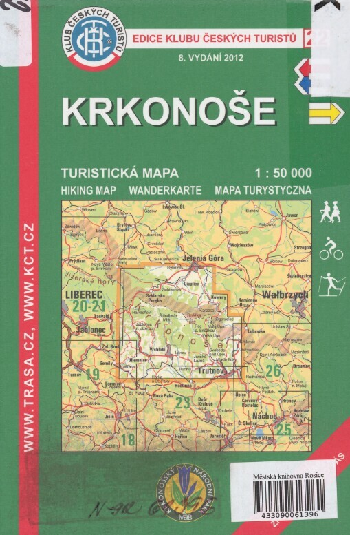 Krkonoše: turistická mapa 1:50 000