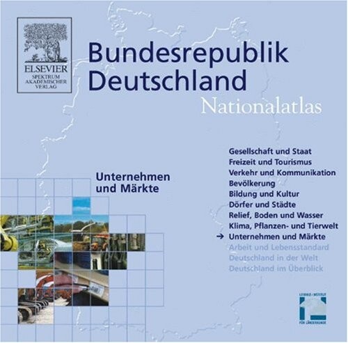 Nationalatlas, Unternehmen und Märkte, CD-ROM: Enterprises and Markets