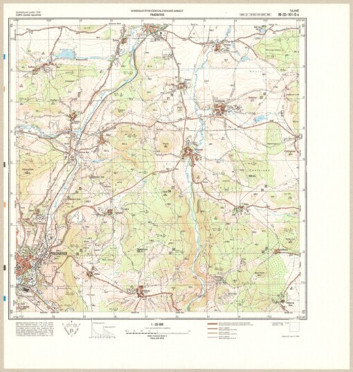 Prachatice: Česká republika. M-33-101-C-c
