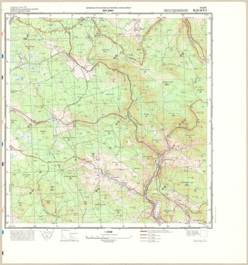 Nové Hamry: Česká socialistická republika. M-33-50-C-d