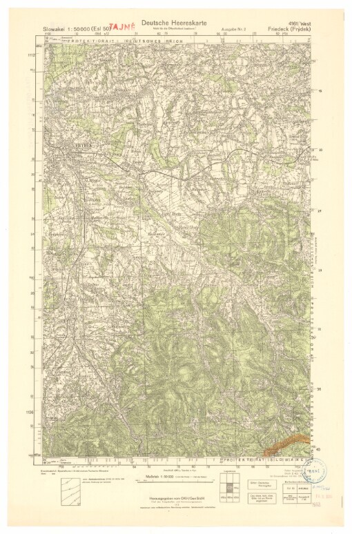 Friedeck (Frýdek). 4161/West