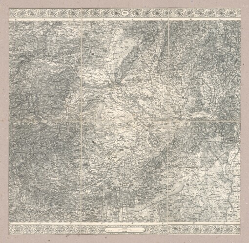 General-Karte des Oesterreichischen Kaiserstaates: mit einem grossen Theile der angrenzenden Länder. VIII