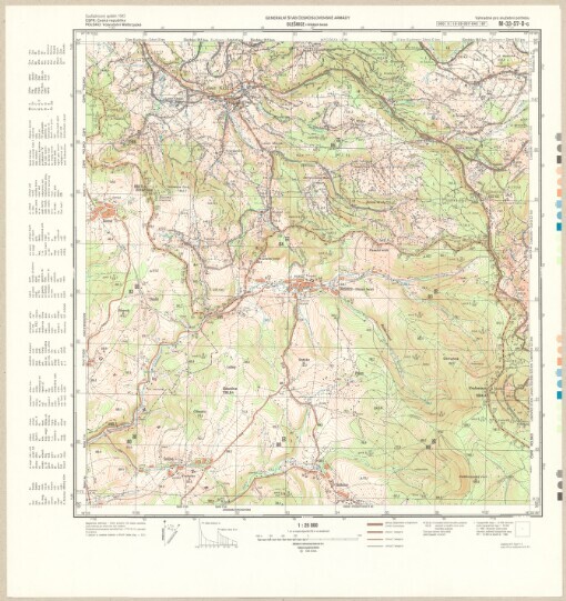 Olešnice v Orlických horách: Česká republika. M-33-57-D-c