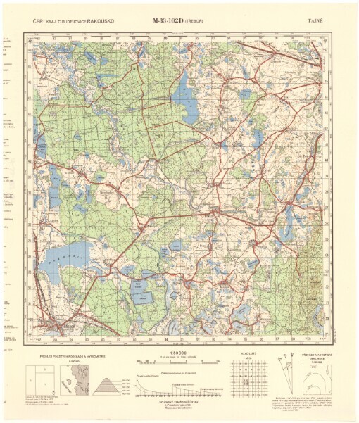 Třeboň. M-33-102-D