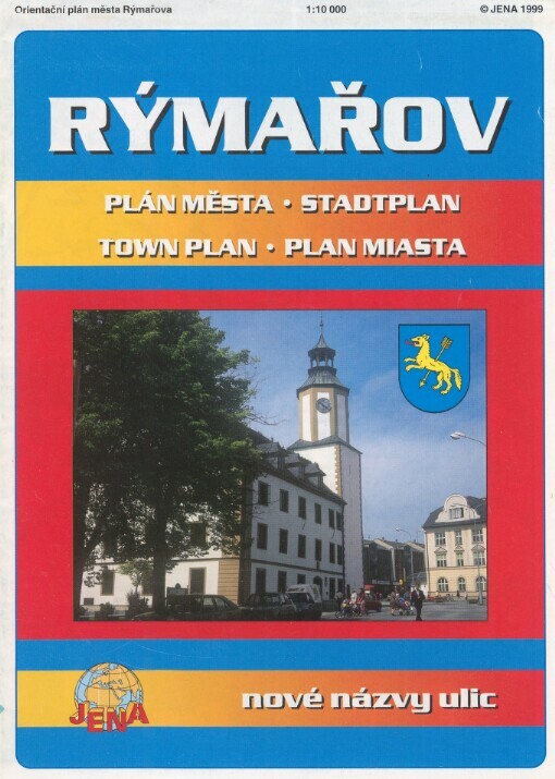 Rýmařov: plán města : nové názvy ulic