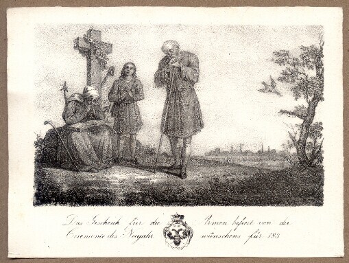 Das Geschenk für die Armen befreit von der Ceremonie des Neujahrwünschen für 183[6]