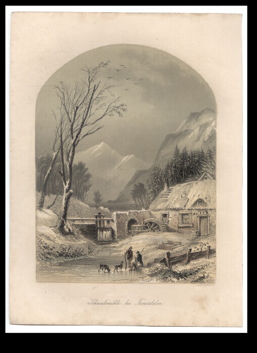 Schneidemühle bei Funesdalen