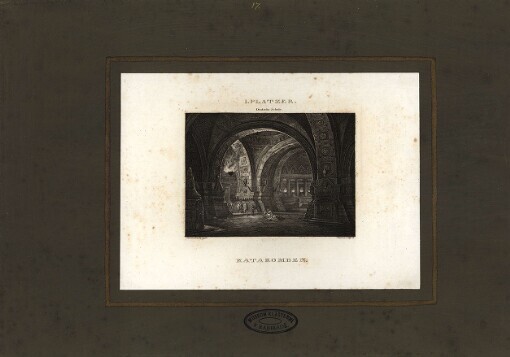 I. Platzer. Deutsche Schule. Katakomben