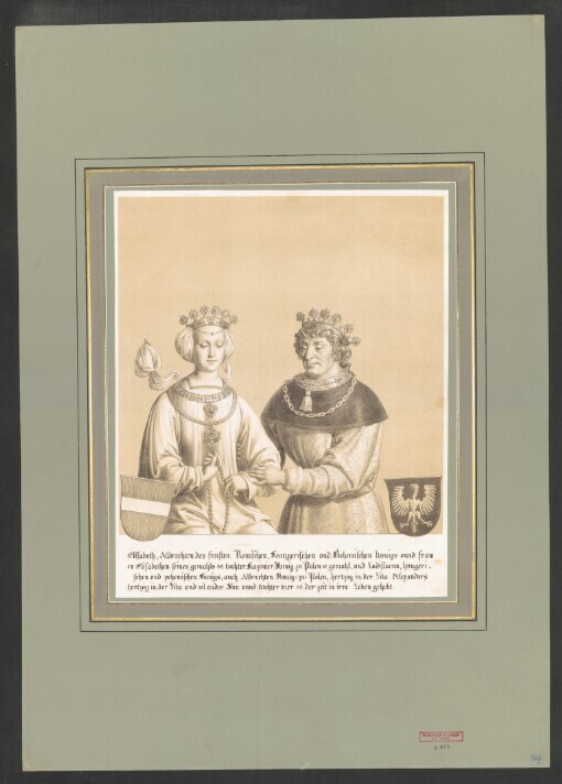 [DER STAMMBAUM des Allerdurchlauchtigsten Hauses Habsburg-Oesterreich]: [In einer Reihe von Bildnissen Habsburgischer Fürsten und Fürstinnen von RUDOLF I. bis PHILIPP dem Schoenen nach dem in der K.K. AMBRASER-SAMMLUNGEN befindlichen, auf Befehl Kaiser MAXIMILIANS I. verfertigten Originalgemaelde]. [XIII. Heft]