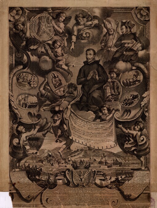 Venerabilis et R. P. Martinus Stredonius e Societate Jesu Brunensium adversus hostes Gothicos murus a Patriarcha rebus et eventibus Sublunaribus major b. Vita Angelus c. Vivum S. Ignatii exemplar