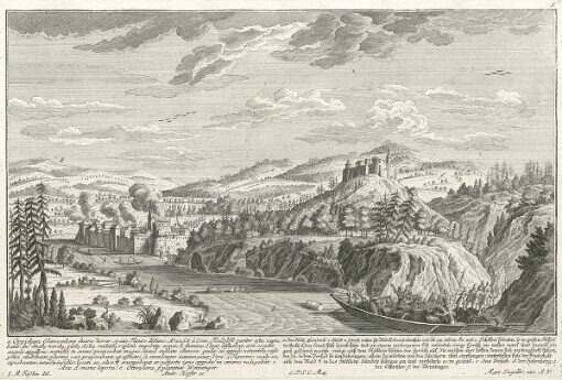 [Audacia facta Rudolfi Comitis Habspurgici, tunc temporis Tigurinorum Centurionis, quibus strategemate 5. diversas arces occupavit et delevit: Entreprises Graf Rudolfs von Habspurg in liftiger Einnahm und Zerstörung fünff verschiedener Schlösser, alß Er damahls der Zürcher Hauptman war]. 5. Oppidum Glanzenberg duarum Horar. spatio Tiguro distans A° 1268. à Com. Rudolffo pariter astu capiebatur ... = Das Stätt. Glanzenb: 2 Stund v. Zürch nahm Gr. Rudolf A° 1268. ebenfals mit list ein