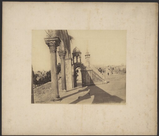 Jeruzalém. Chrámové nám