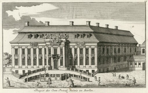 Prospect des Cron-Prinzl. Palais zu Berlin. 26
