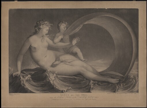 Venus on the Sea. From the Original Picture in the Dusseldorff Gallery. Salle I