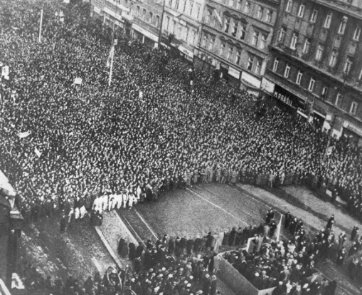 [Únorové události v Praze: 21. - 23. 2. 1948]