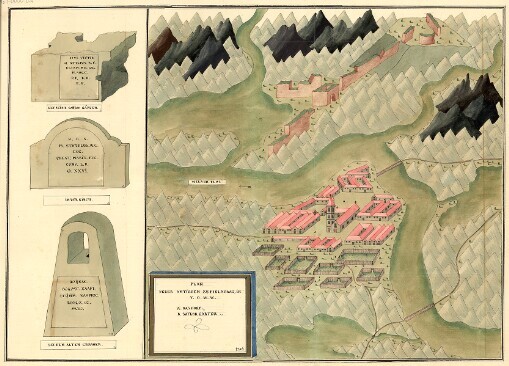 Plan derer Antiquen zu Pielahaag, in V. O. W. W