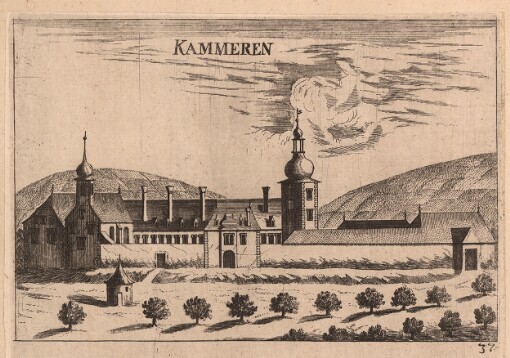 [Topographia Archidvcatvs Avstriae Inf- Modernae- seu Controfee vnd Beschreibung: aller Stätt Closter vnd Schlosser wie sie anietzo stehen in dem Ertzhertzogtumb unter Osterreich. Das Viertl vnter Mannhartsberg]. 37. Kammeren
