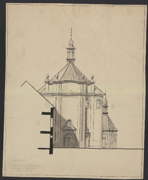 Jesenec (Patřilo k Zábrdovicím současně s Křtinami které zastavily)