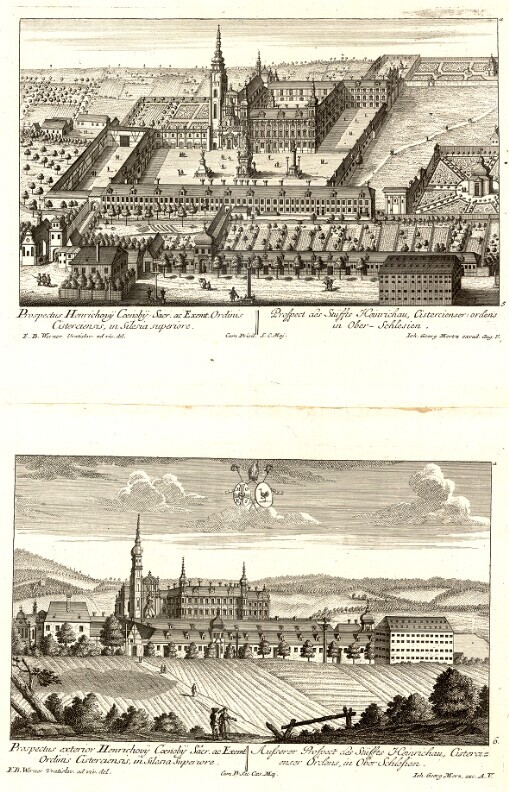 Prospectus Henrichovy Coenobij Sacr. ac Exent. Ordinis Cisterciensis, in Silesia superiore. [List] a5