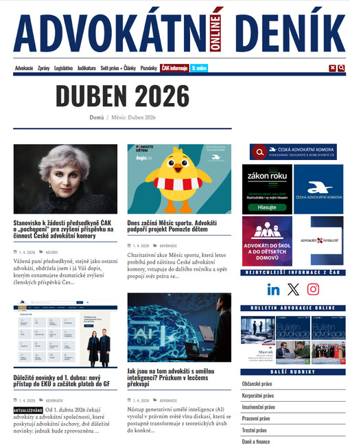 Advokátní deník