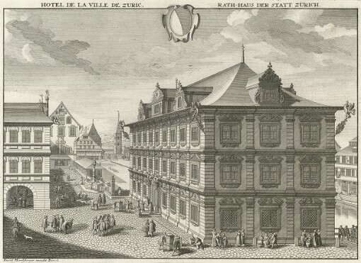Hotel de la Ville de Zuric: Rath-Haus der Statt Zürich