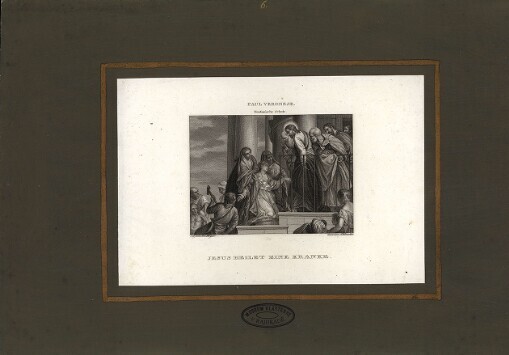 Paul Veronese. Venetianische Schule. Jesus heilet eine Kranke