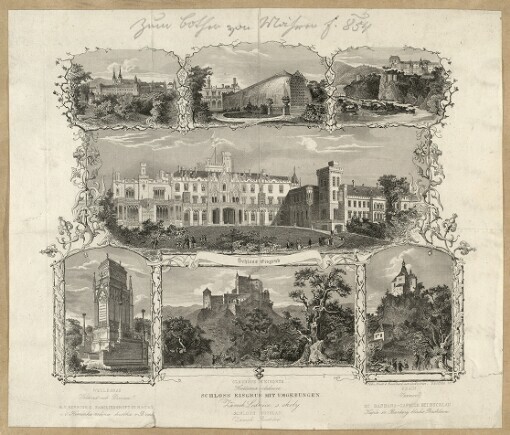 Schloss Eisgrub mit Umgebungen