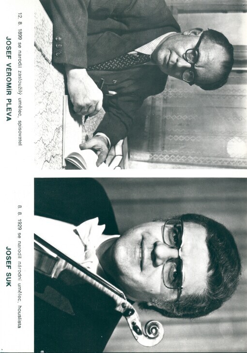 [Josef Věromír Pleva]: [Josef Suk]