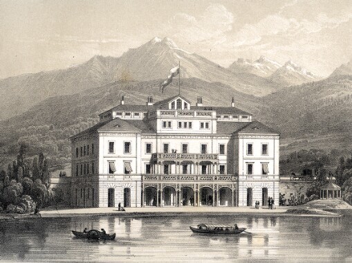 Marienbad am See bei Veldes im Oberkrein