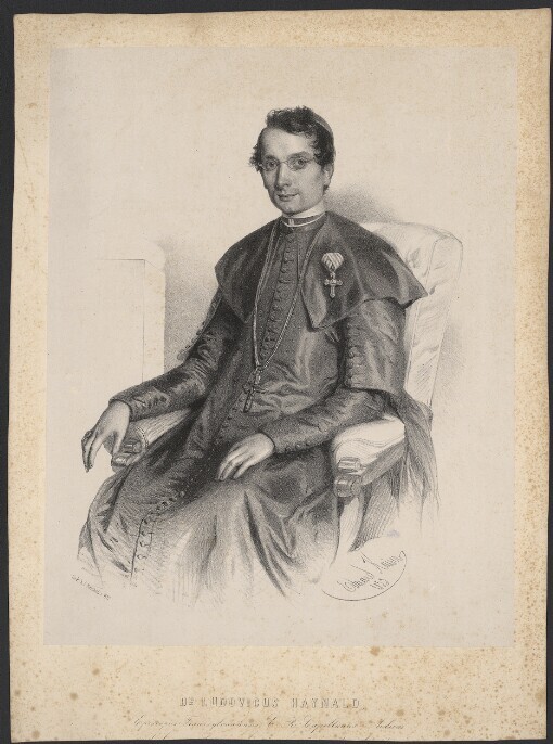 Dor. Ludovicus Haynald, Episcopus Transsylvaniensis, E. R. Capellanus Aulicus