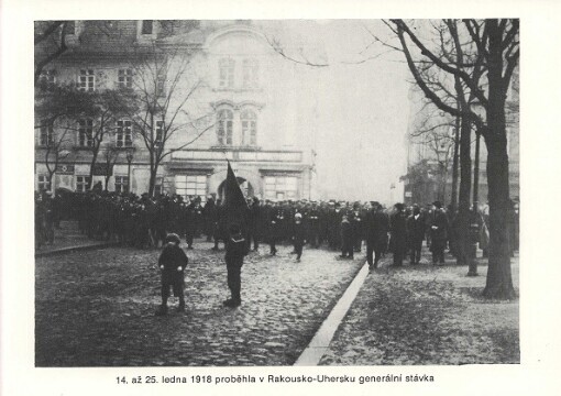 Rakousko-Uhersko-gen.stávka 14.-25.1.1918