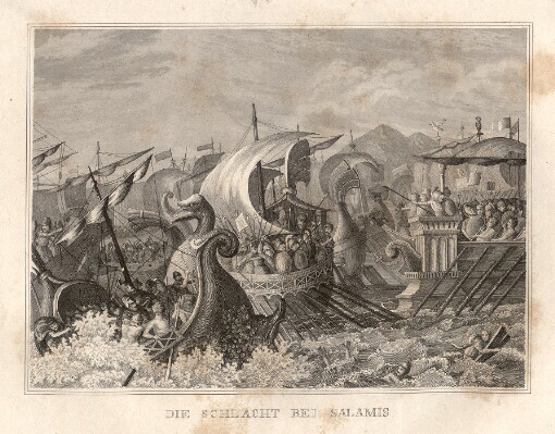 Die Schlacht bei Salamis