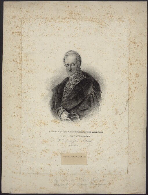 Franz Joseph Graf und Herr von Zierotin Freyherr von Lilgenau k.k. Kammerer und gehimer Rath ect. ect: Director der k.k. m.s. Ackšrbaugesellschaft