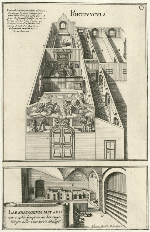 [Topographia Windhagiana: Das ist: Aygentliche Delineation, oder Contrafaitur, Perspectiv, Auffzug, Grund: und Abriß auff underschiedliche Prospecten und Formen mit beygesetzter kurtzer Historischer Beschreibung beyder Herrschafften Windhaag und Reichenau]. O. Portivncvla
