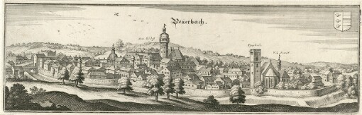 [Topographia Provinciarum Austriacarum: Austriae Styriae, Carinthiae, Carniolae, Tyrolis etc., Das ist Beschreibung Vnd Abbildung der fürnembsten Stätt Vnd Plätz in den Osterreichischen Landen Vnder vnd OberOsterreich, Steyer, Kärndten, Crain Vnd Tyrol]. Peuerbach