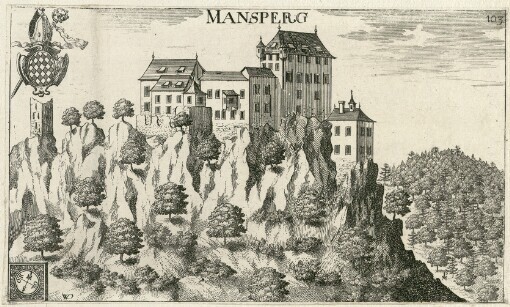 [Topographia Archiducatus Carinthiae antique & modernae completa: Das ist Vollkommne und gründliche Land-Beschreibung deß berühmten Erz-Herzogthums Kärndten ... ]. 103. Mansperg