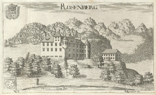 [Topographia Archiducatus Carinthiae antique & modernae completa: Das ist Vollkommne und gründliche Land-Beschreibung deß berühmten Erz-Herzogthums Kärndten ... ]. 156. Rosenberg